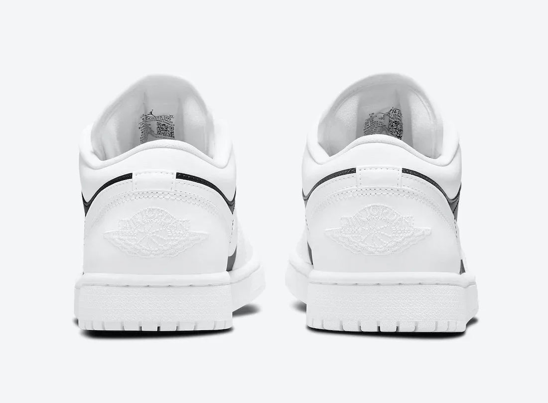 Retro 1 Low Panda Black White Reverse