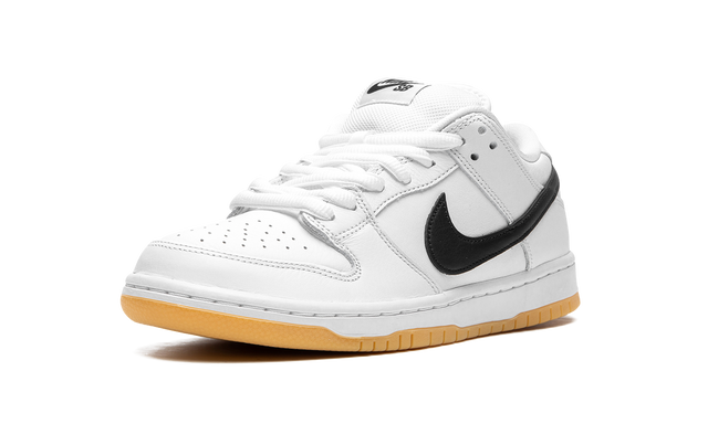 Skate Court Low Orange White Label Black