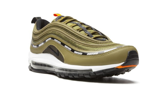Runner 97 Black Militia Green