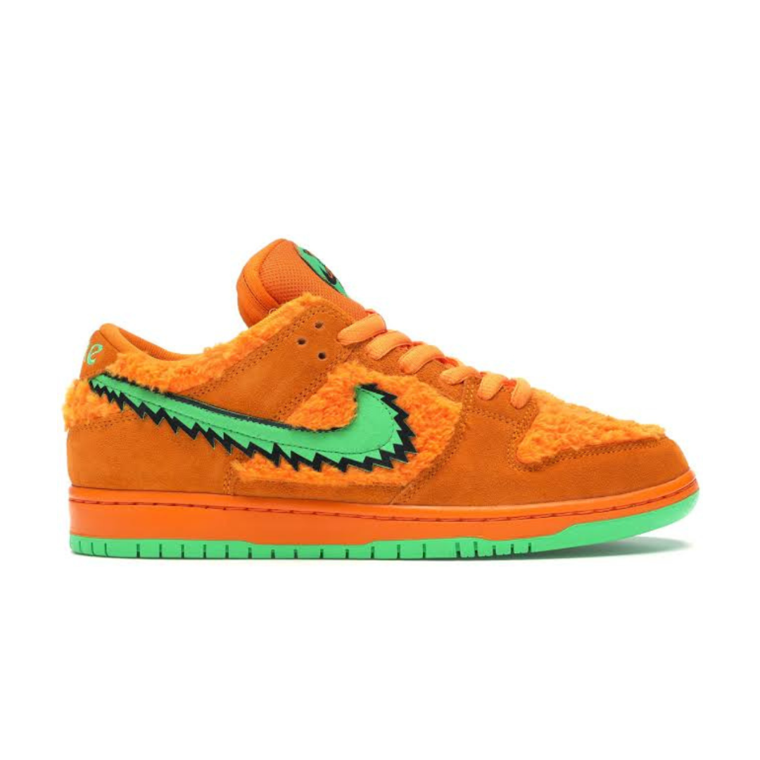 Skate Court Low Grateful Dead Bears Orange