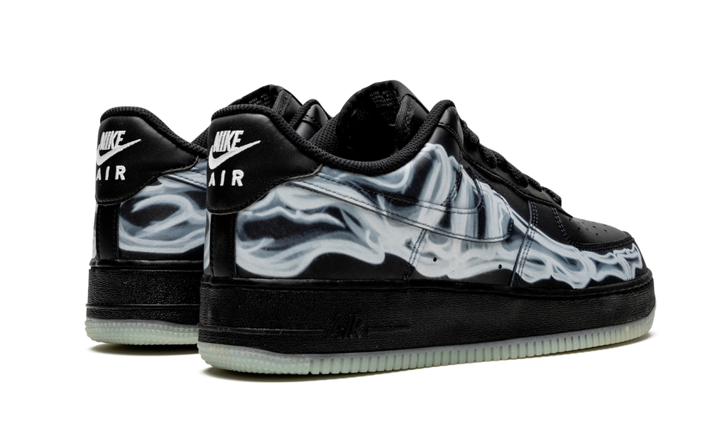 Classic Court 1 Black Skeleton