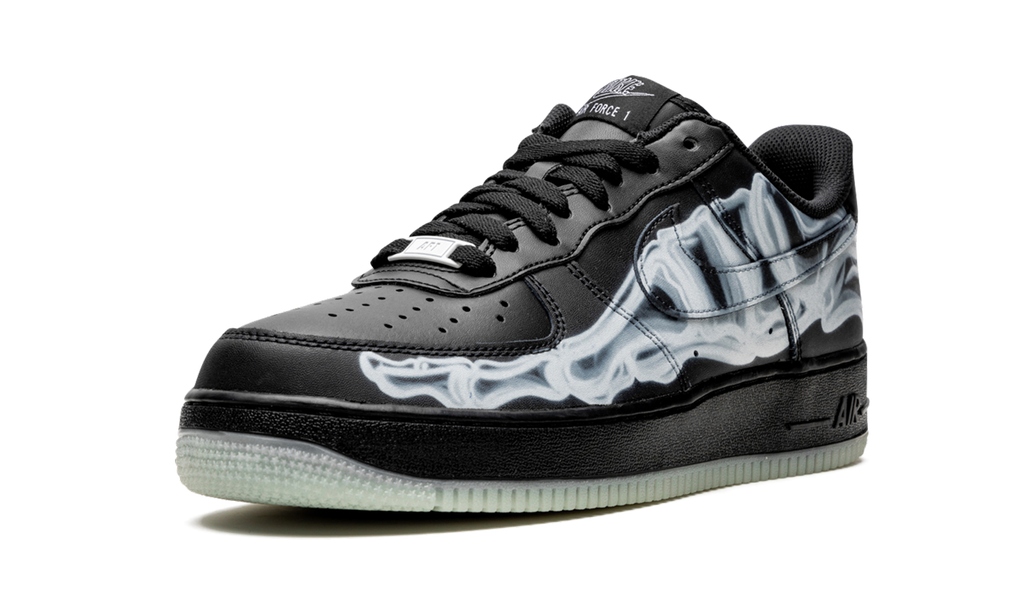 Classic Court 1 Black Skeleton