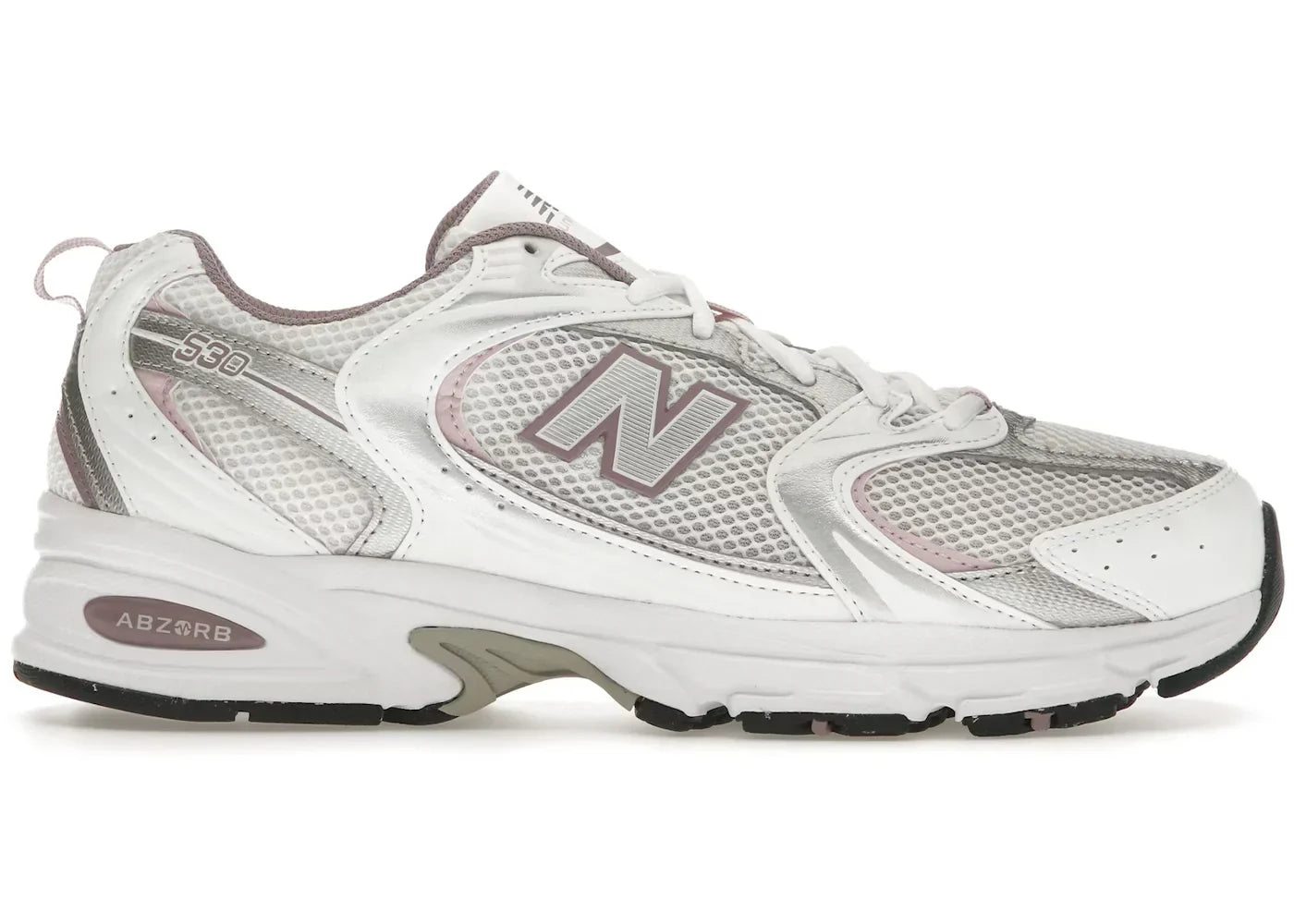 Runner 530 White Silver Metalic Ice Wine