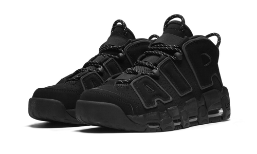 Air More Uptempo Black Reflective