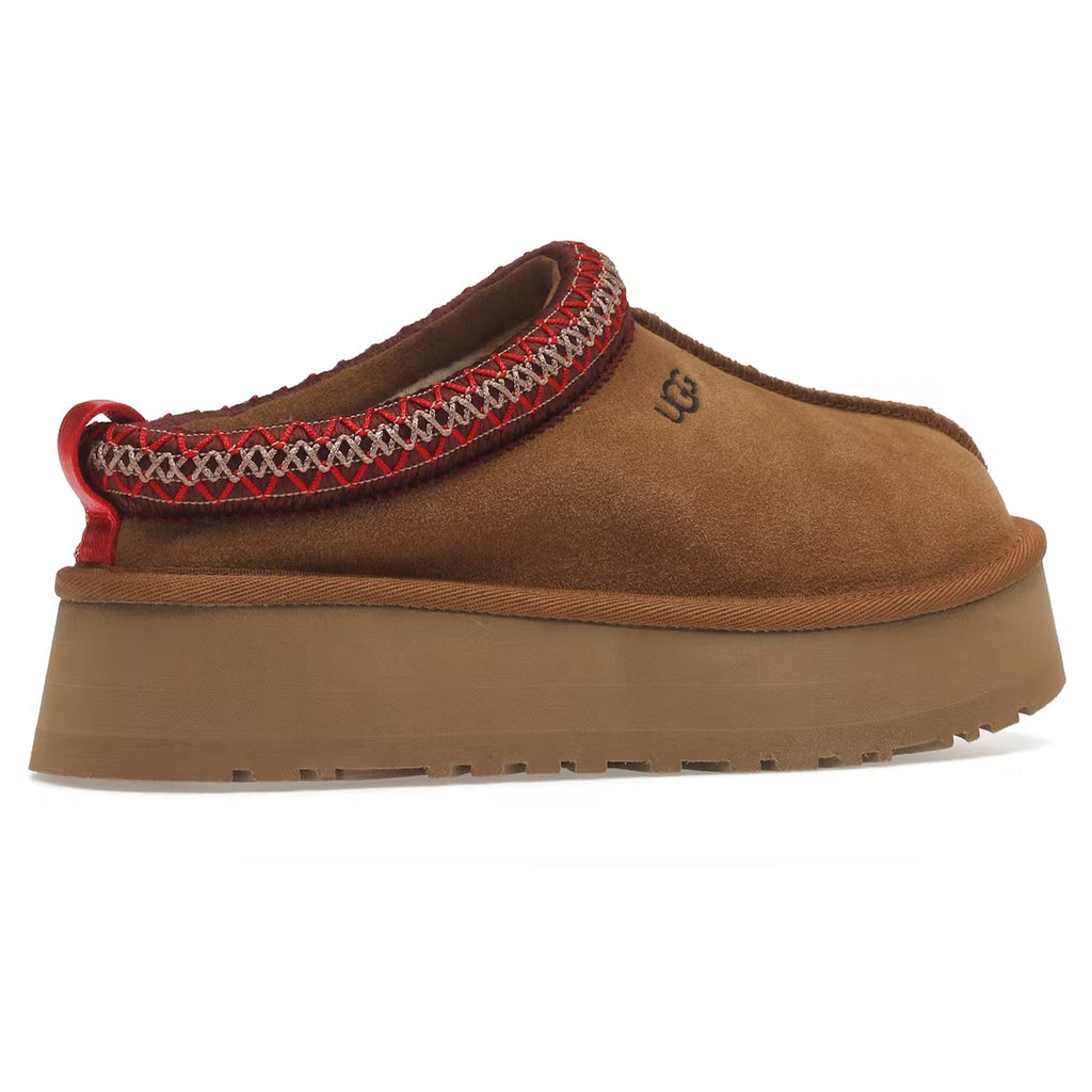 Tazz Platform Chestnut Slippers (W)