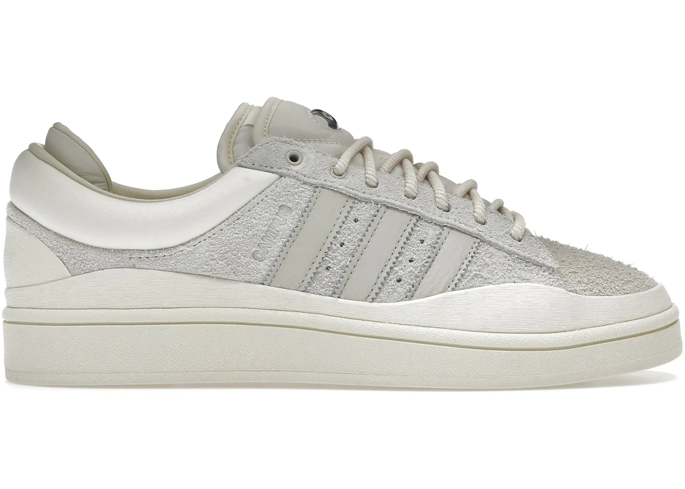 Bad Bunny Suede Classic Trainer Light White