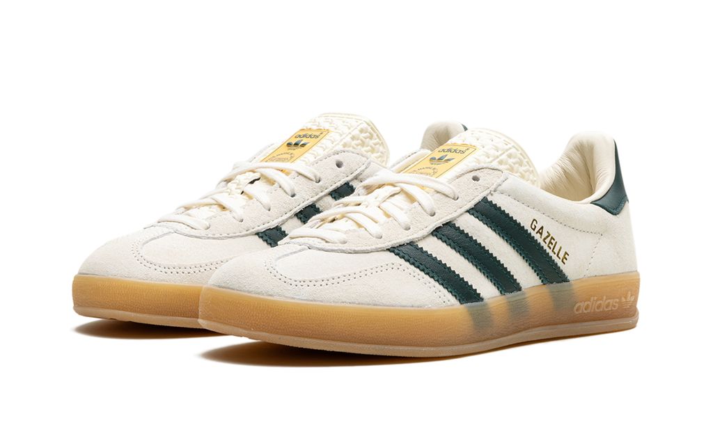 Vintage Trainer Indoor Cream White Green Gum