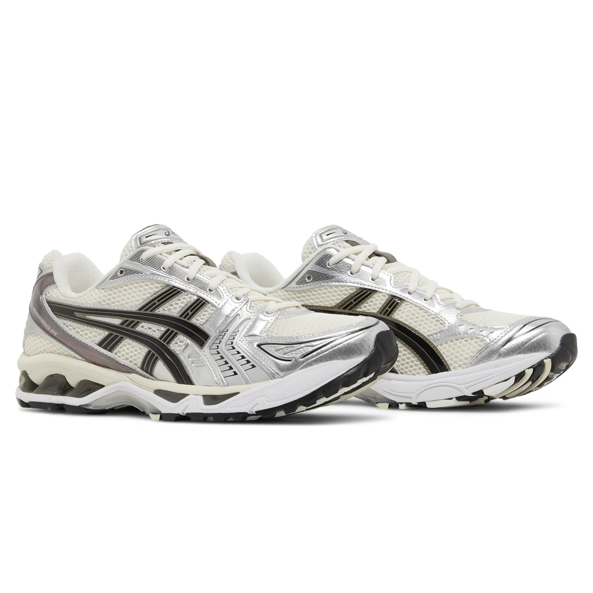 Gel Run 14 Cream Black Metallic Plum