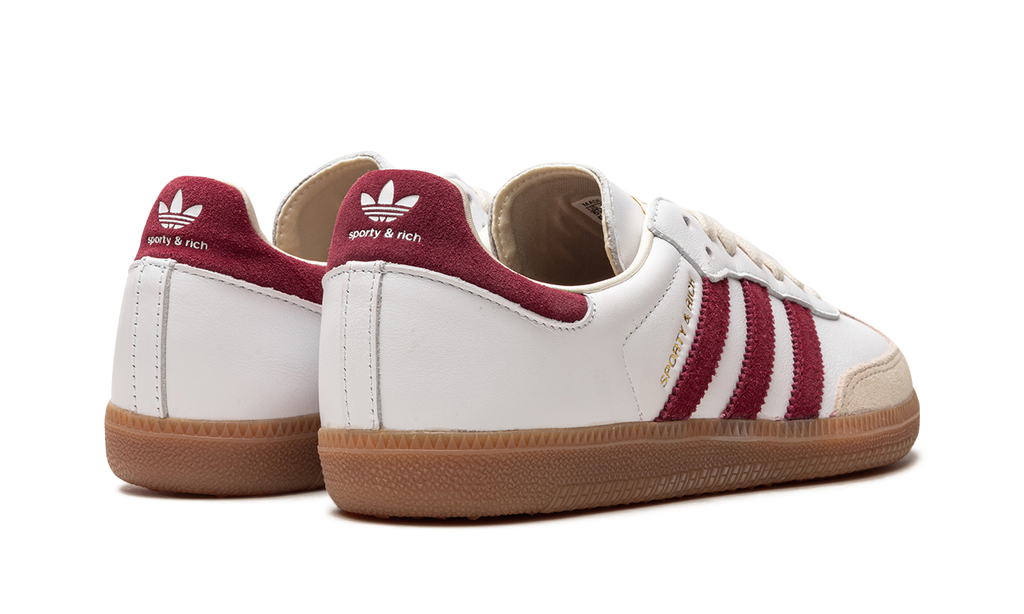 Terrace Low Sporty & Rich White Core Burgundy
