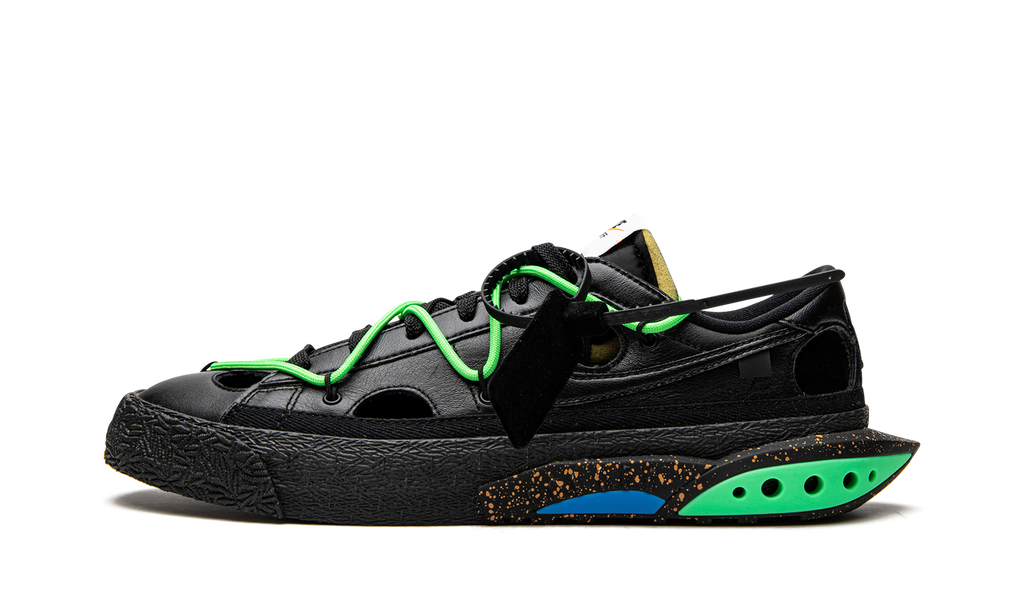 Heritage Hi Low Black Electro Green