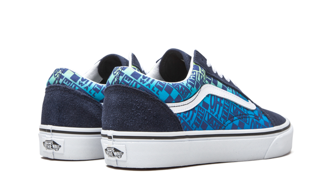 Skate Classic Off the Wall Logos - Blue