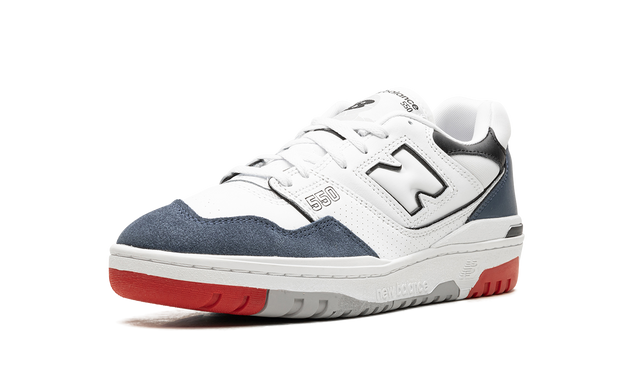 Court 550 White Navy Red