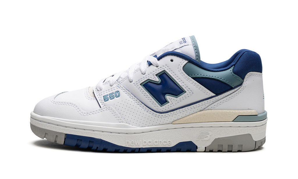 Court 550 White Blue Groove