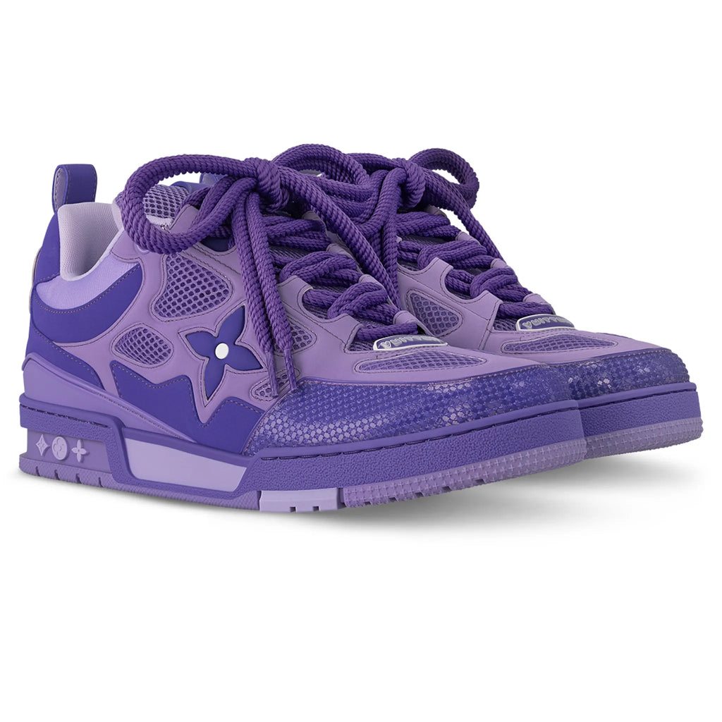 Skate Monogram Trainer Purple Sneaker