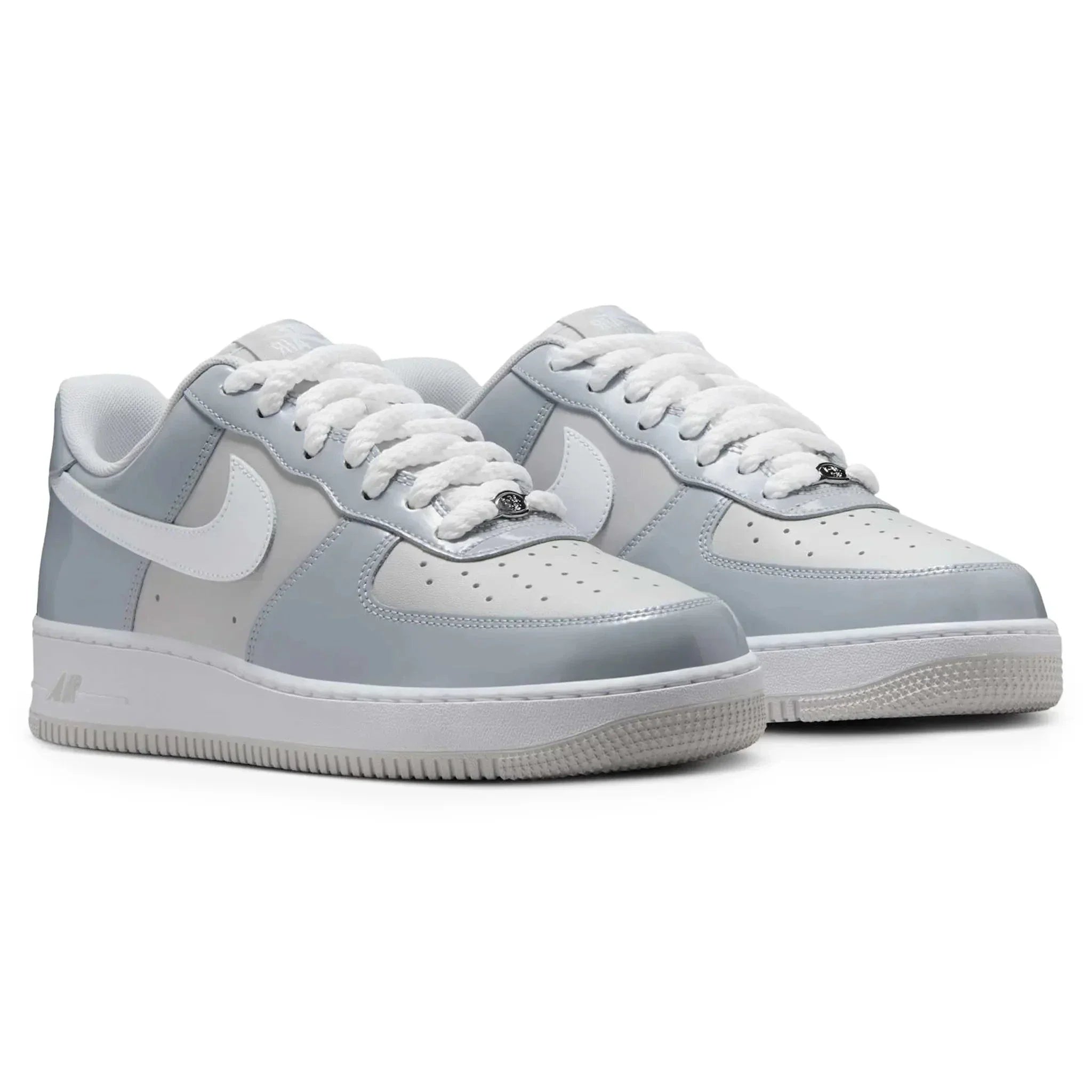 Classic Court 1 Low'07 LV8 Wolf Grey Patent