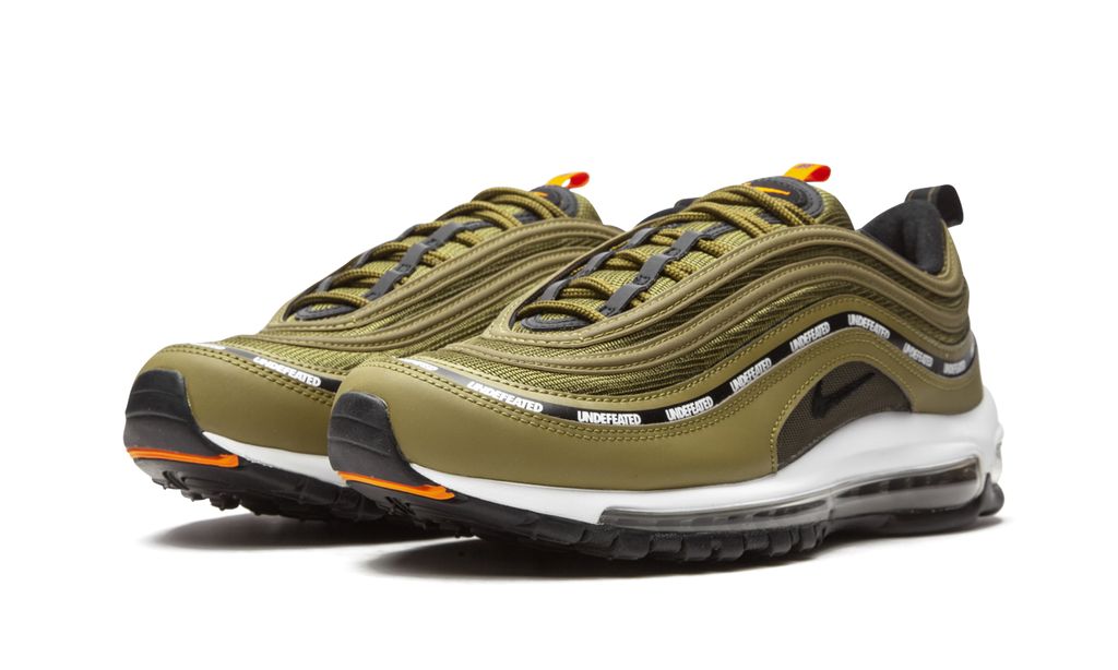 Runner 97 Black Militia Green
