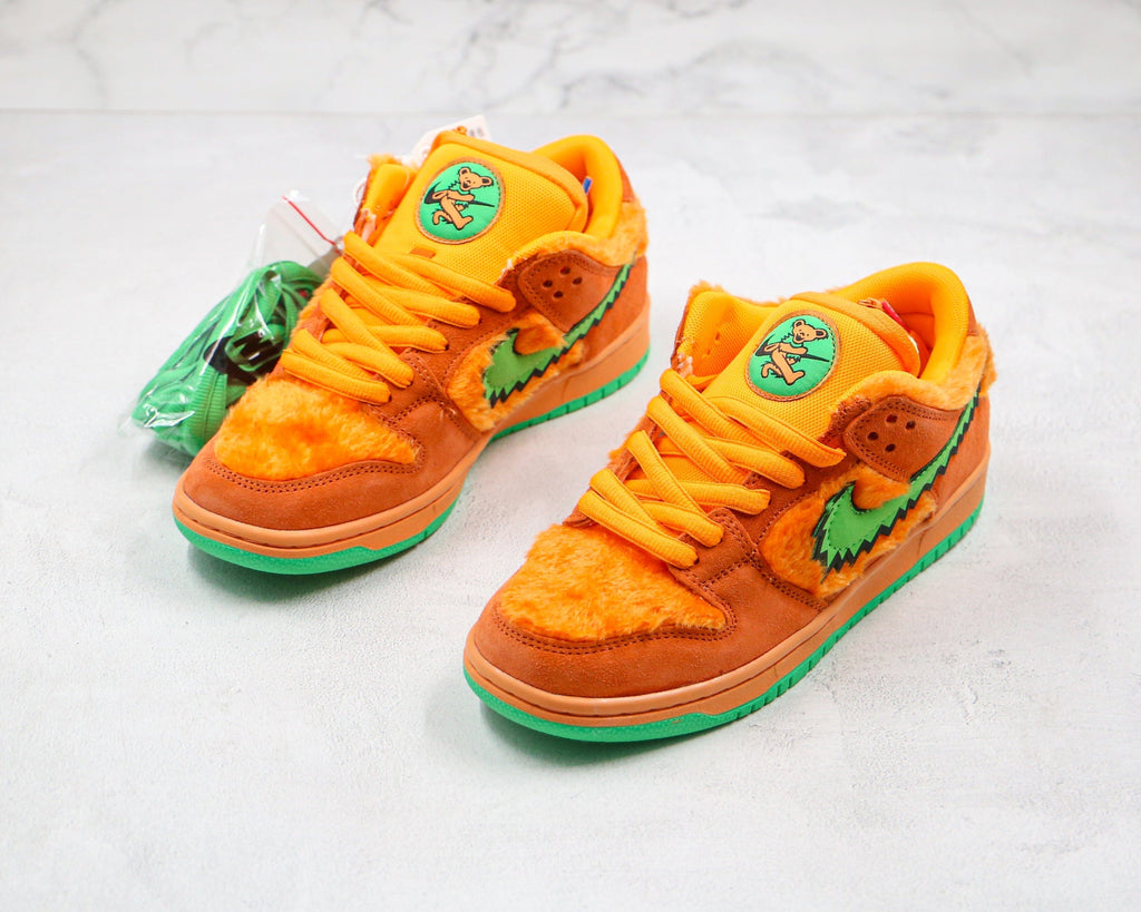 Skate Court Low Grateful Dead Bears Orange