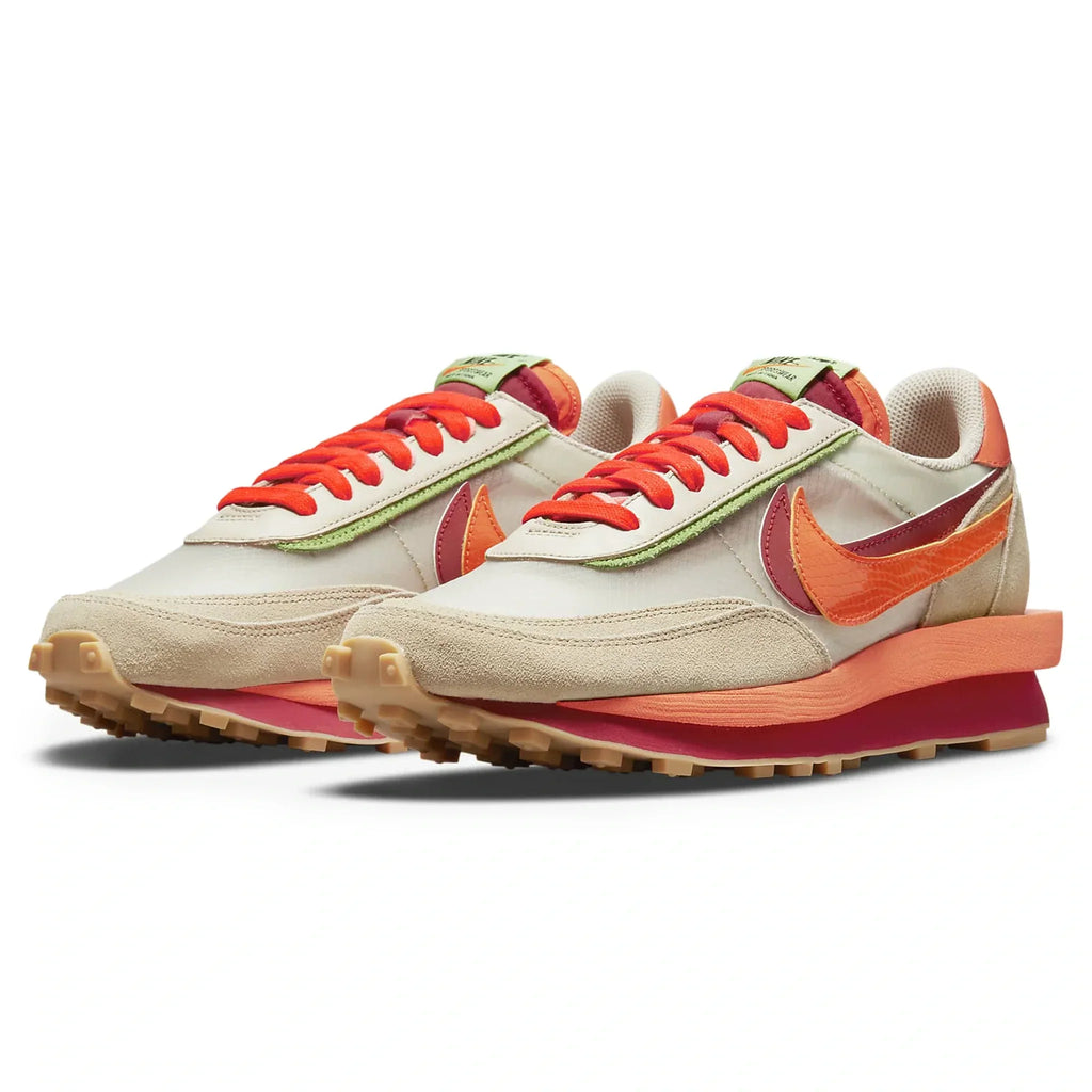 x LD Waffle CLOT Net Orange Blaze