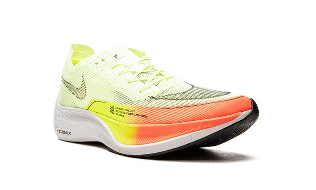 ZoomX Vaporfly Next 2 Barely Volt Hyper Orange