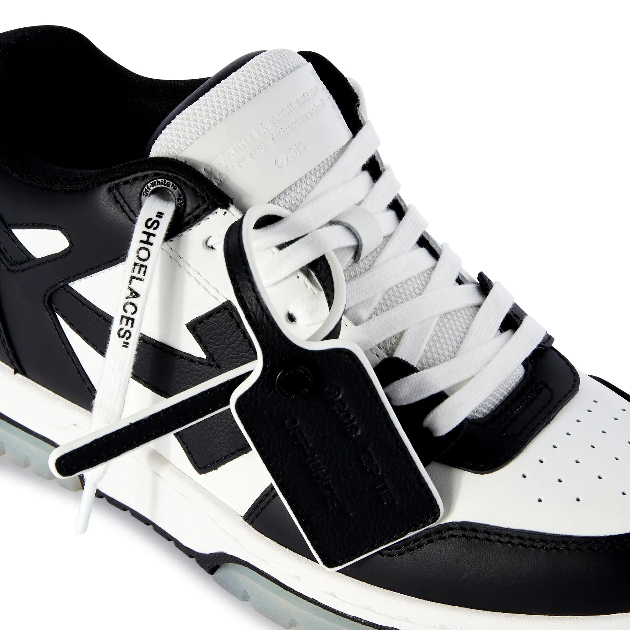 Out Of Office Black White Sneakers
