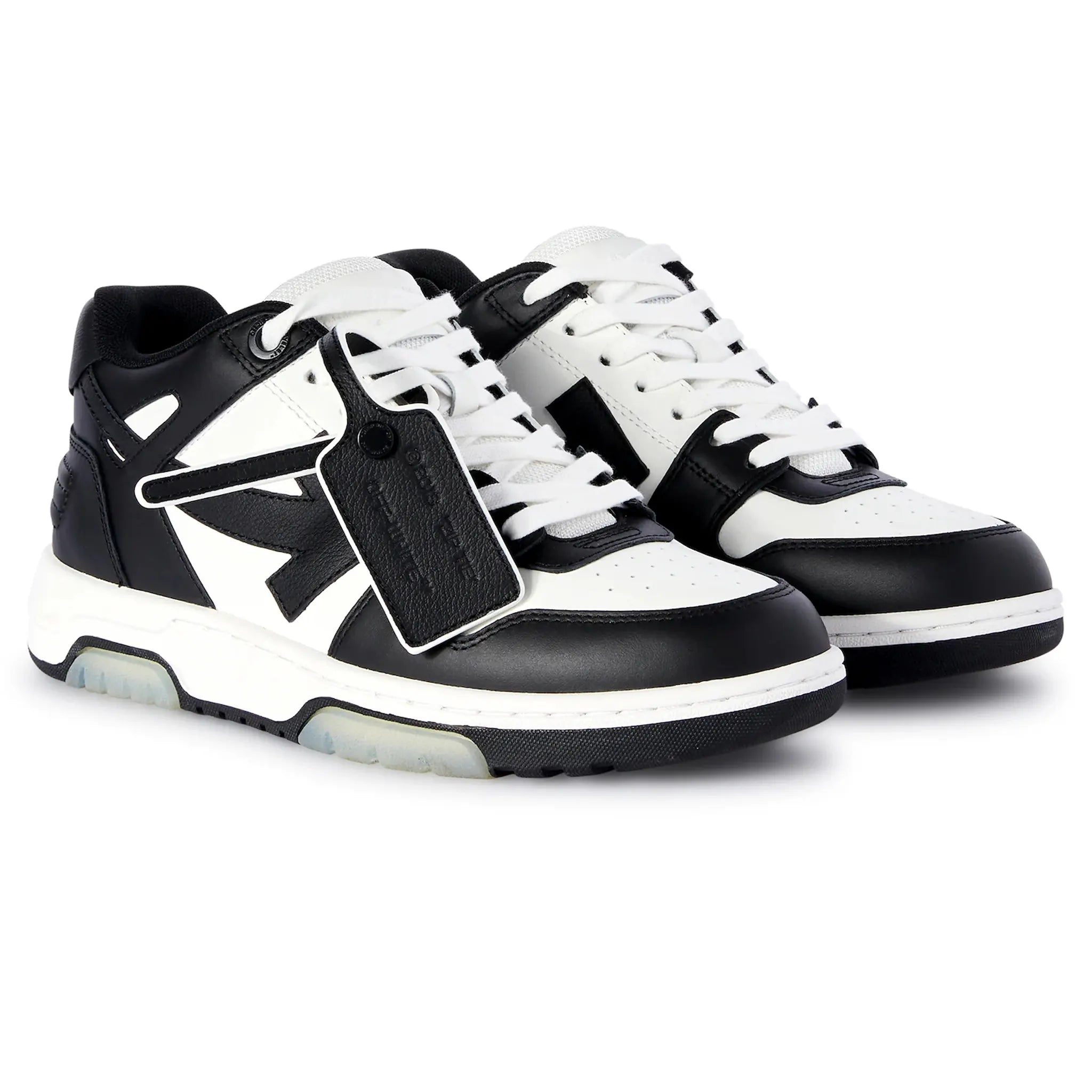 Out Of Office Black White Sneakers