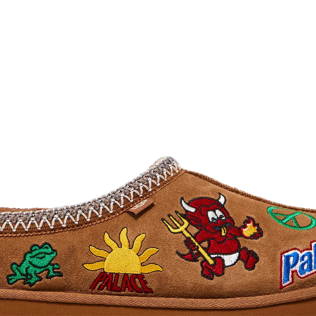 Palace x Tasman Chestnut Slippers