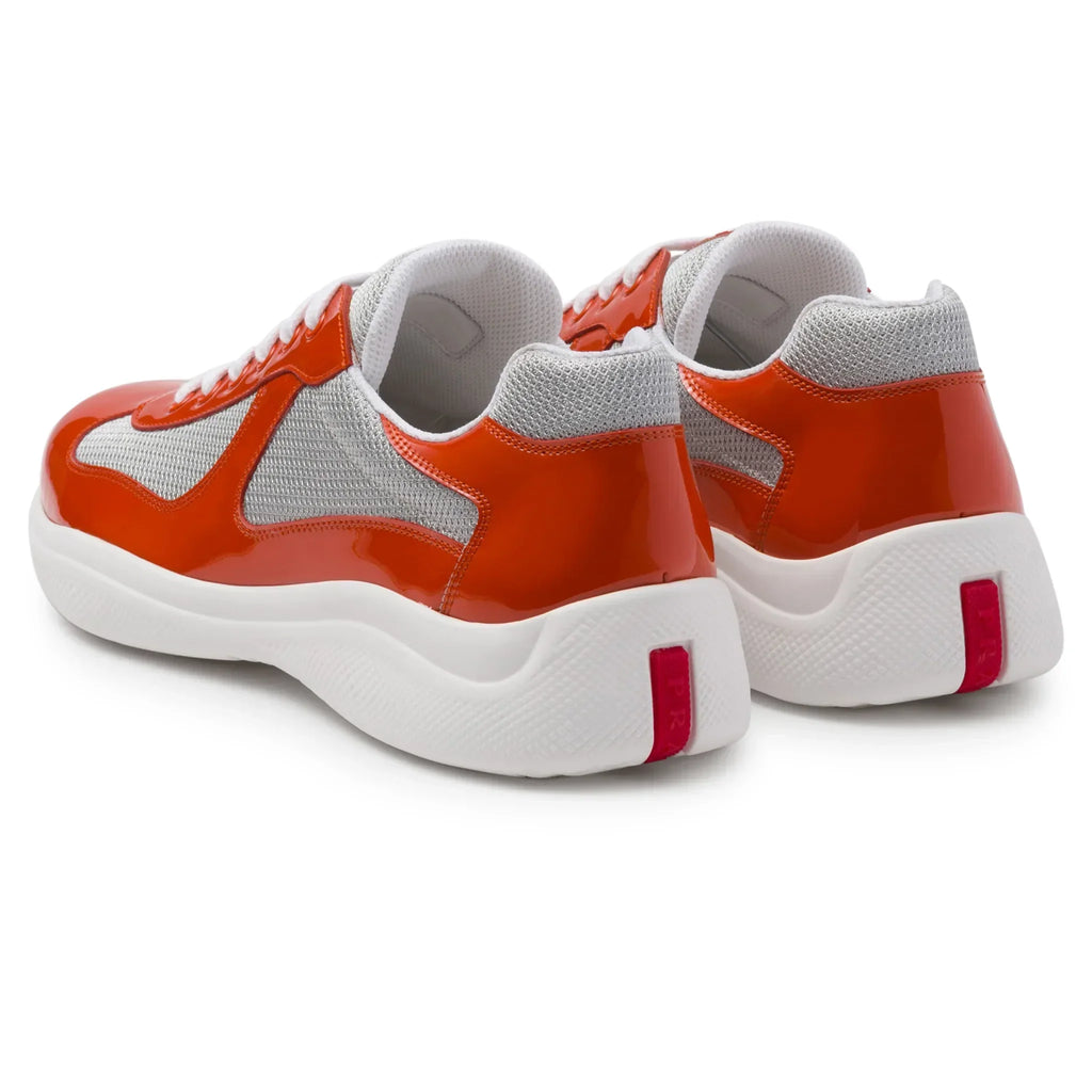 Americas Cup Orange Silver Sneaker