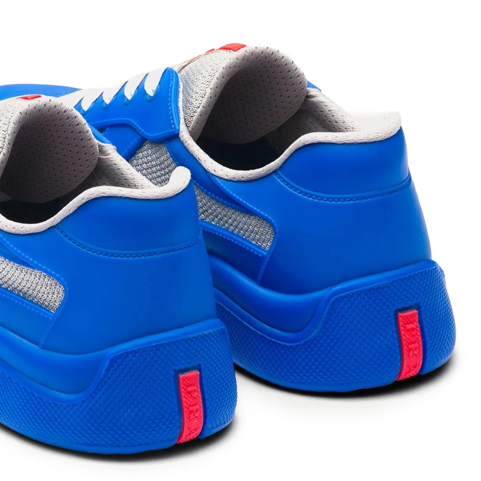Americas Cup Soft Rubber And Bike Fabric Sapphire Blue Sneaker
