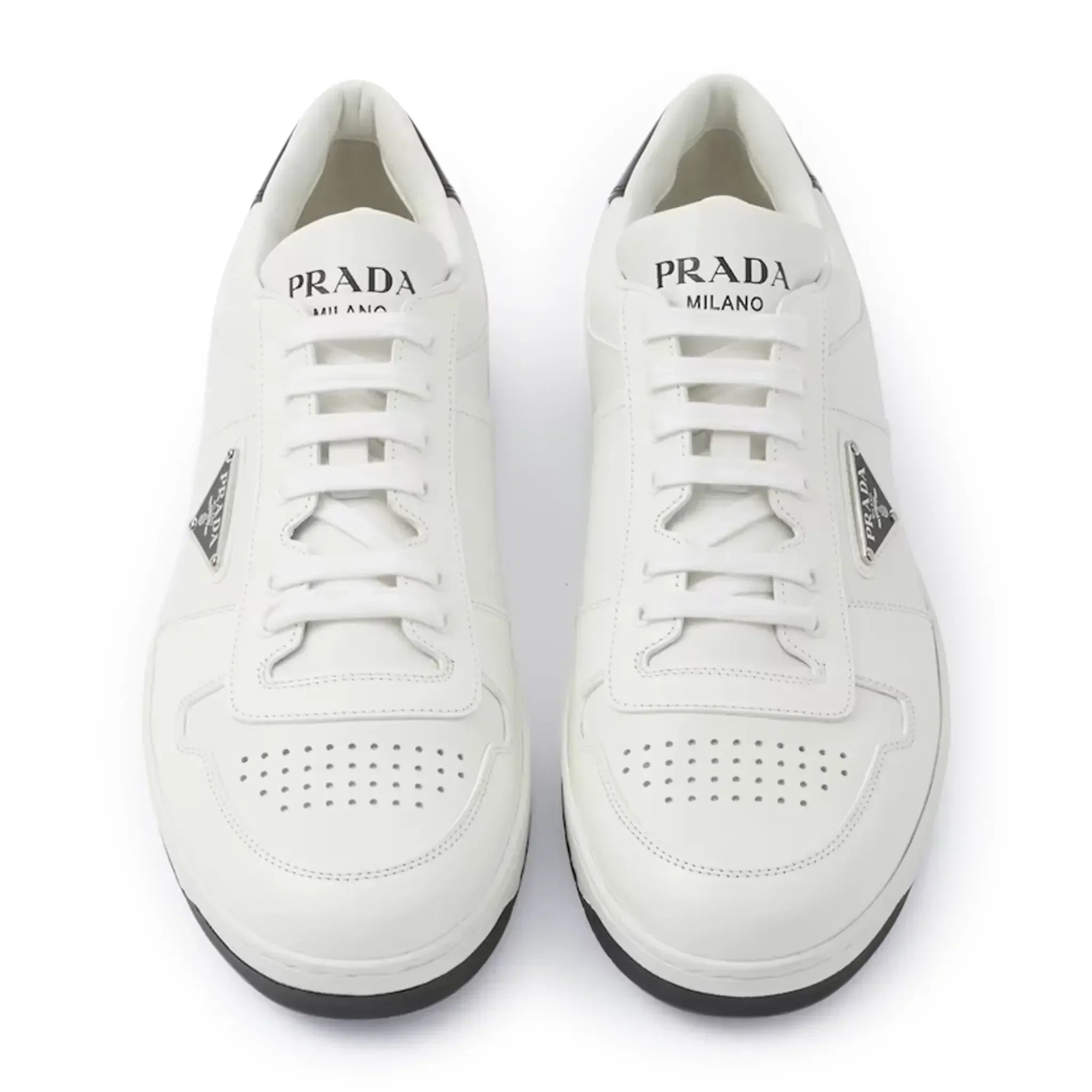 Downtown Triangle Logo White Black Sneaker