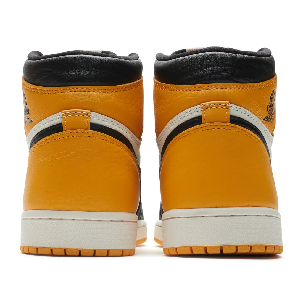 Preloved - Retro 1 Retro High OG Yellow Toe Taxi