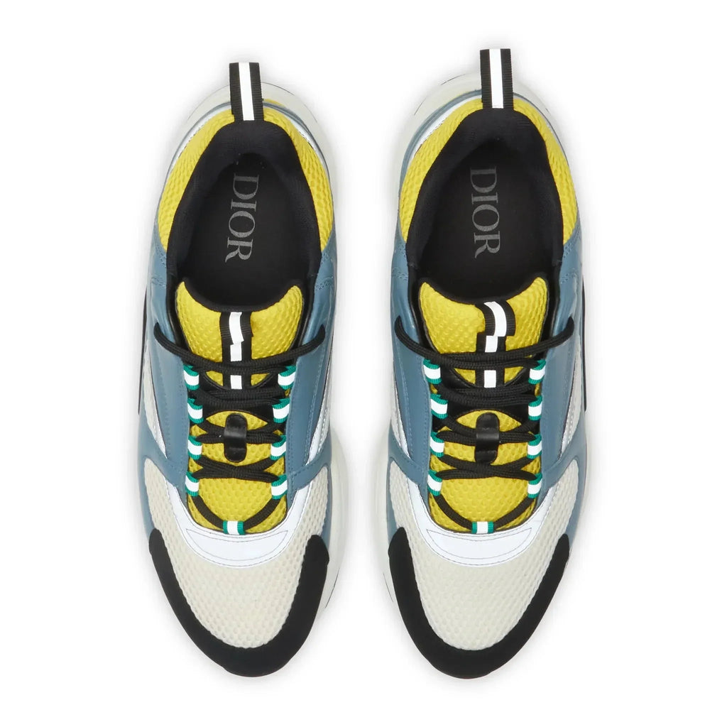Preloved - D22 Blue Yellow Trainer