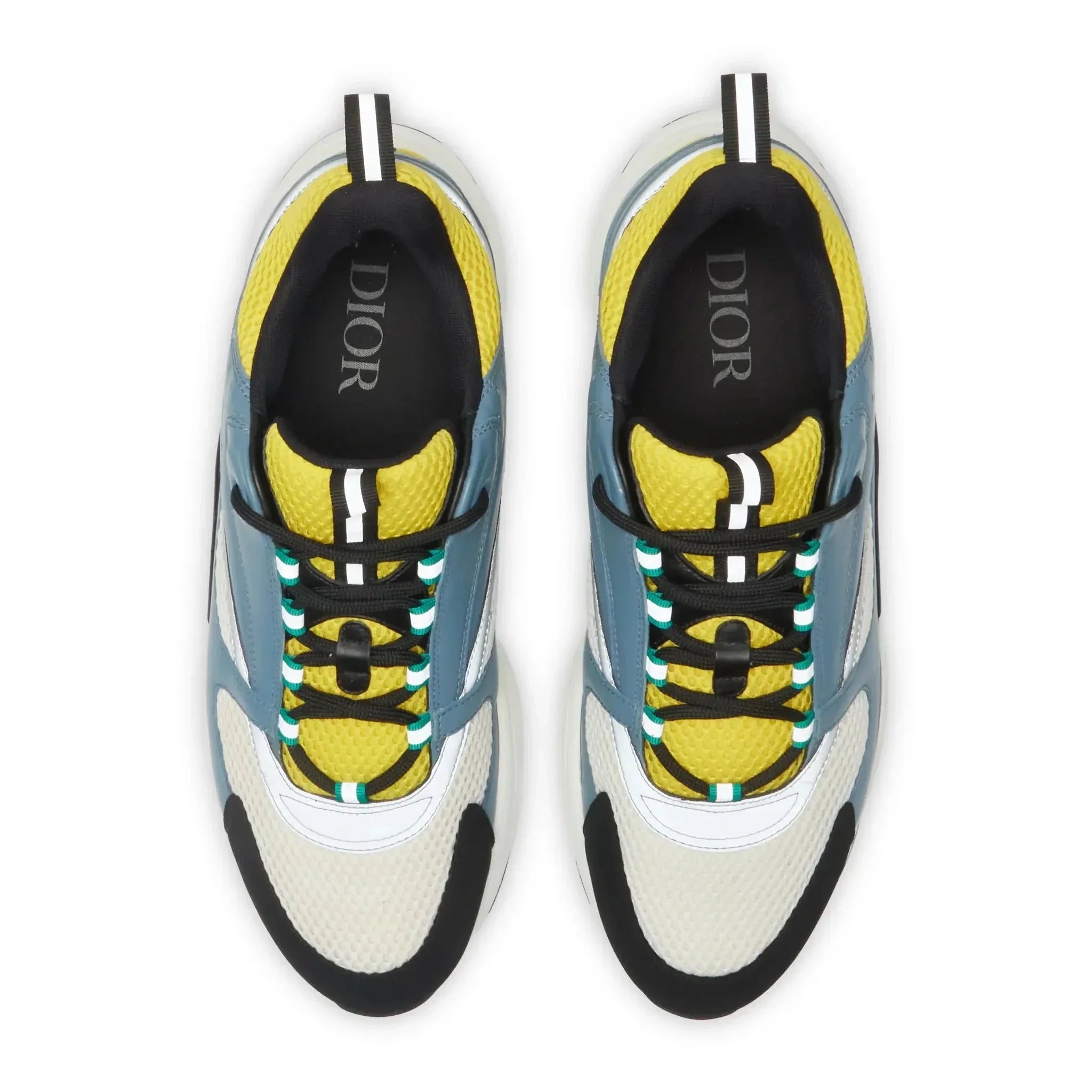 Preloved - D22 Blue Yellow Trainer