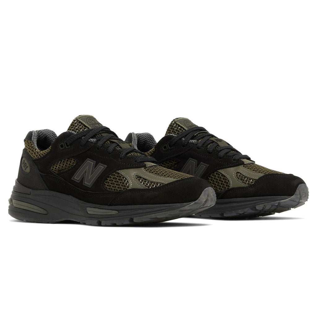 Stone Island x 991v2 MiUK Black Olive