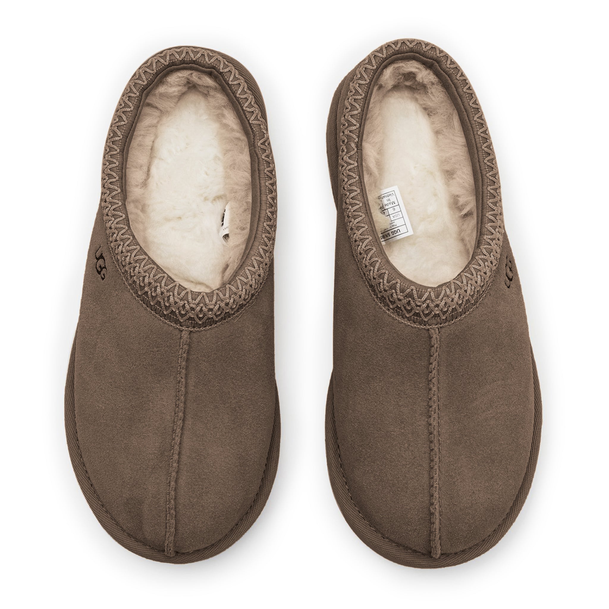 Tasman Caribou Walnut Slippers (W)