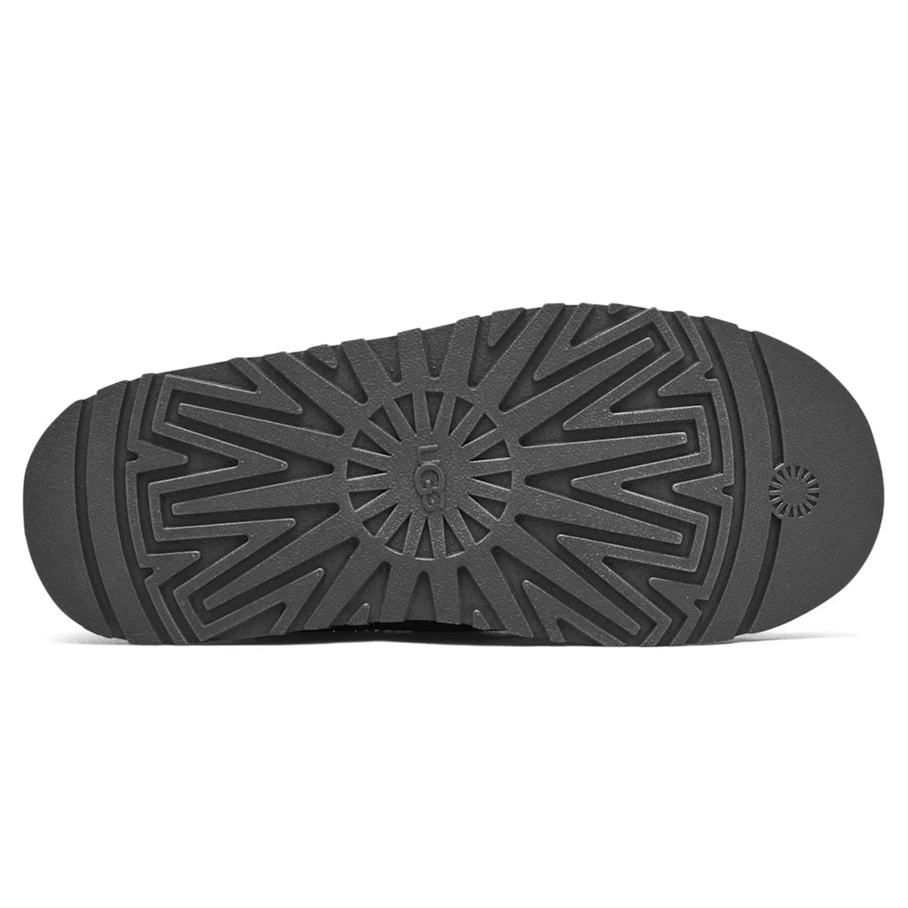 Tazz Platform Black Slippers (W)