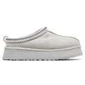 Tazz Platform Seal Grey Slippers (W)