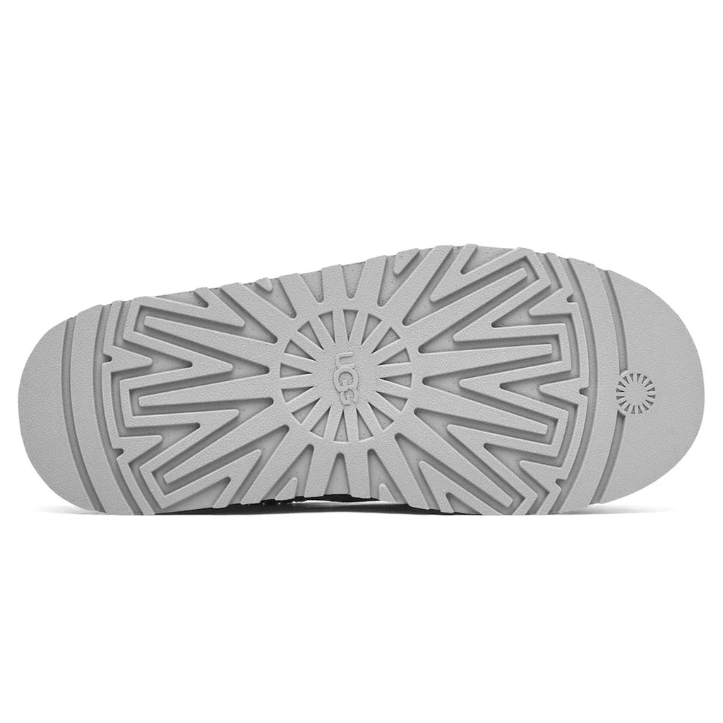 Tazz Platform Seal Grey Slippers (W)