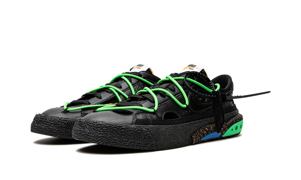 Heritage Hi Low Black Electro Green